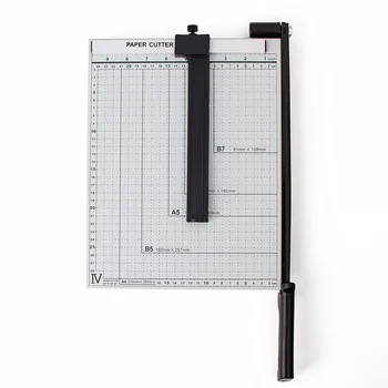 Knife Trimmer A4 Manual Dotted Line Cutter Office Small Photo Clipper Cutter Paper Cutting Blade Guillotine Artifact